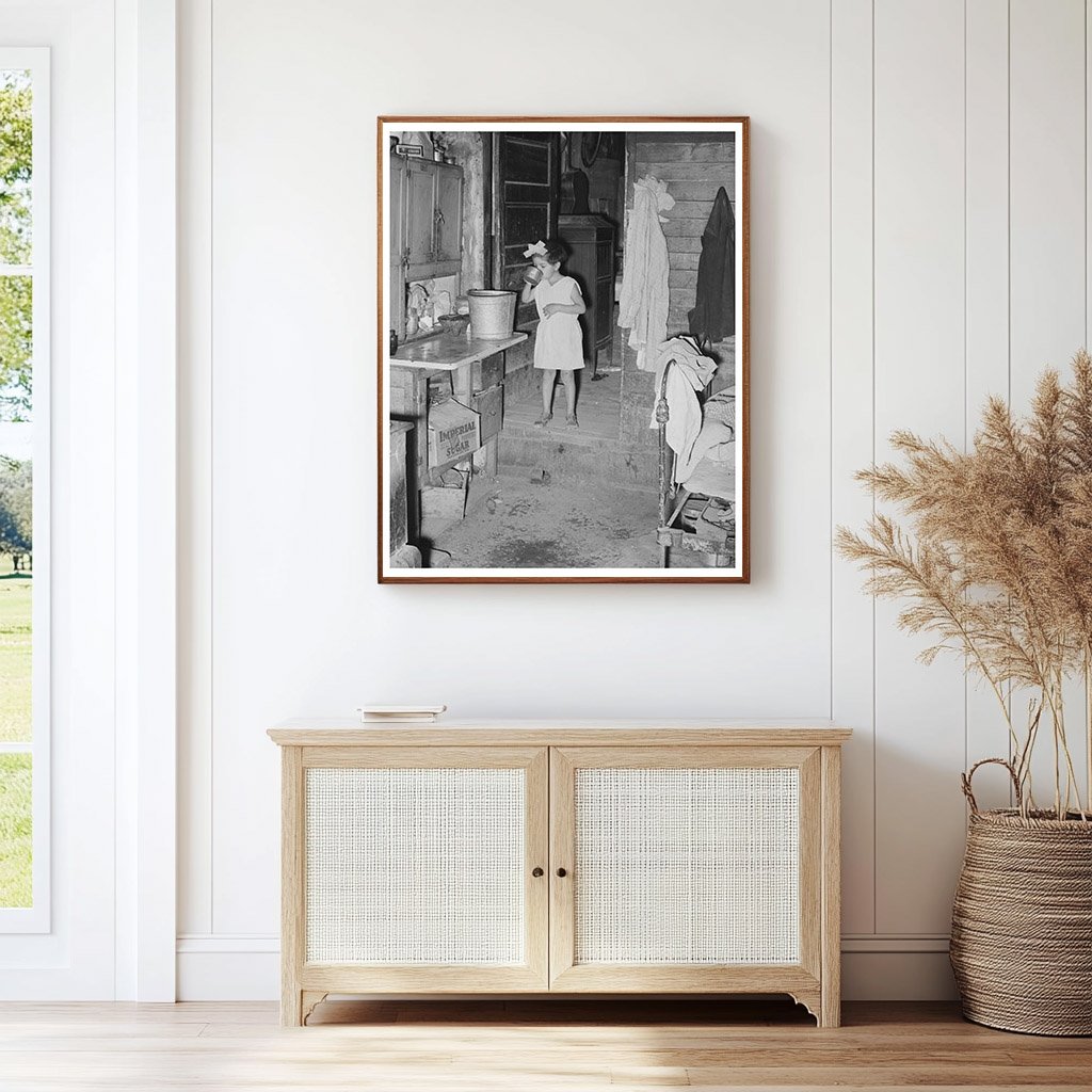 Mexican Home Interior San Antonio Texas March 1939