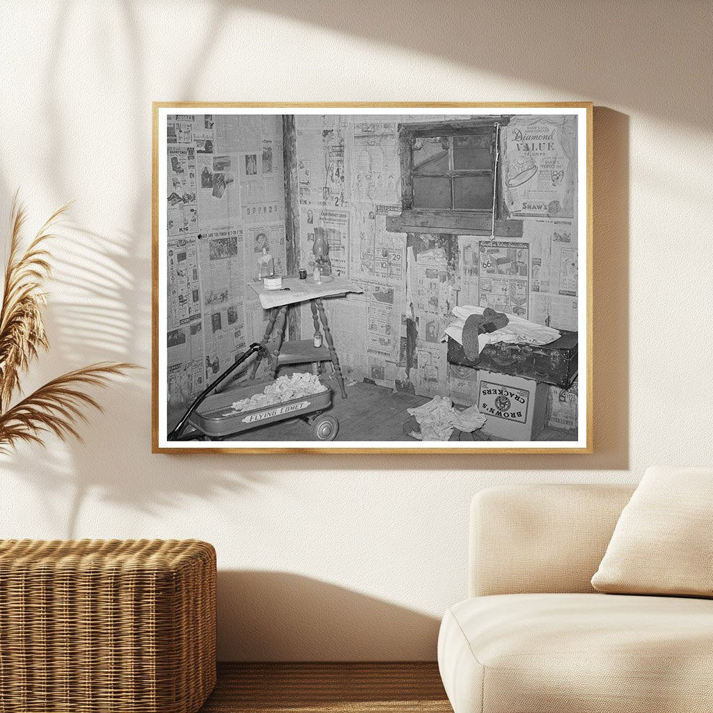 Vintage Living Room in San Antonio Texas March 1939