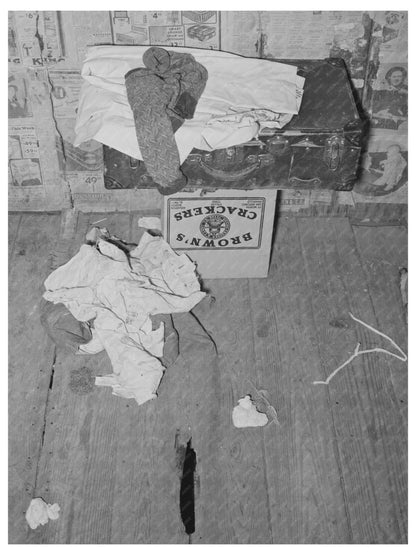 Vintage Living Room Interior San Antonio Texas 1939