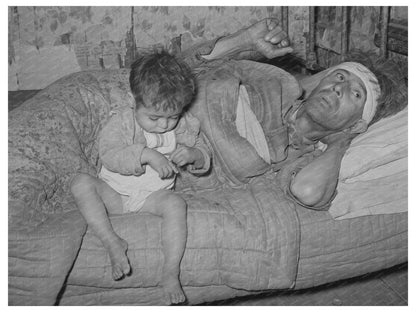 Mexican Father and Son in San Antonio 1939