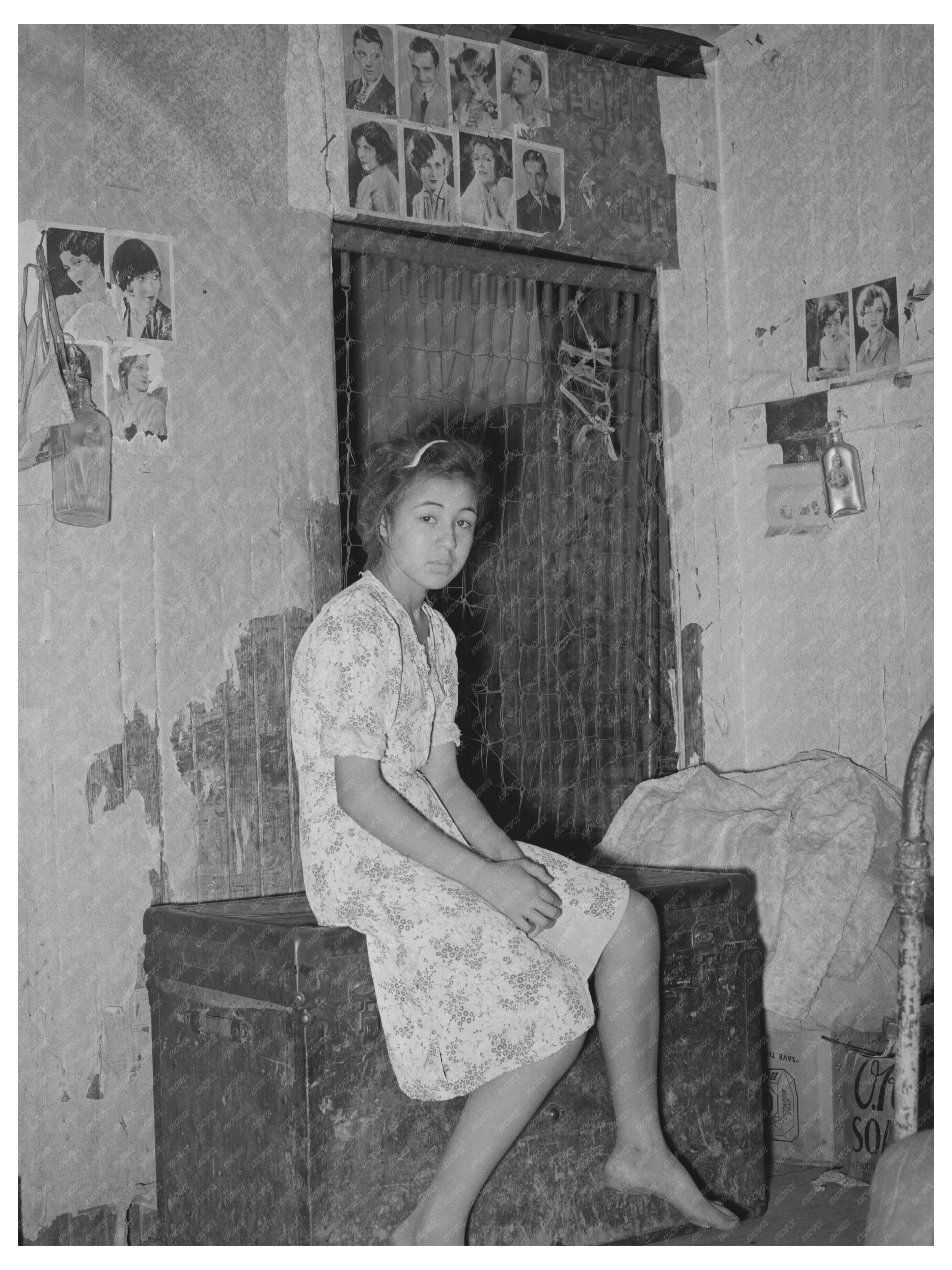 Mexican Girl in San Antonio 1939 FSA/OWI Collection