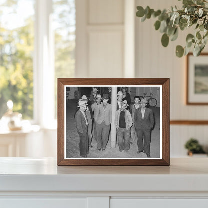 Mexican Pecan Workers in San Antonio Texas 1939