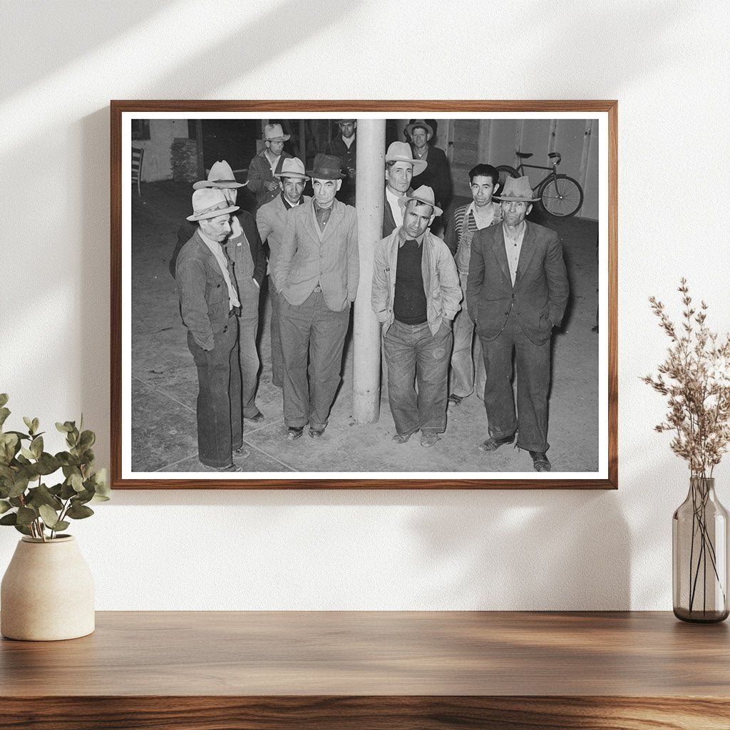 Mexican Pecan Workers in San Antonio Texas 1939