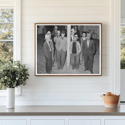 Mexican Pecan Workers in San Antonio Texas 1939