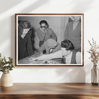 Mexican Pecan Worker in San Antonio Texas March 1939