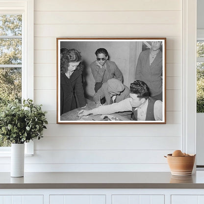 Mexican Pecan Worker in San Antonio Texas March 1939