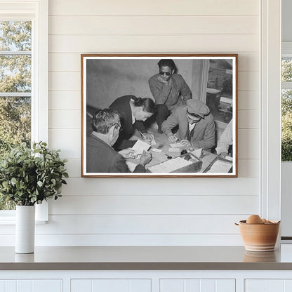 Mexican Pecan Worker in San Antonio 1939