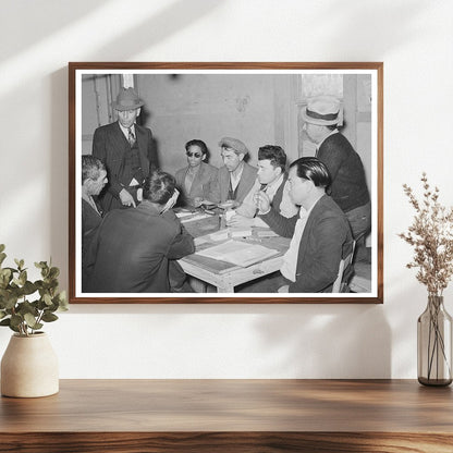 Mexican Pecan Workers Union Meeting San Antonio 1939