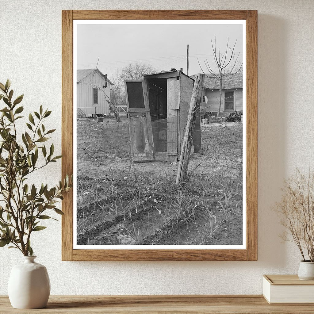 Gardens Near Privies San Antonio Texas March 1939