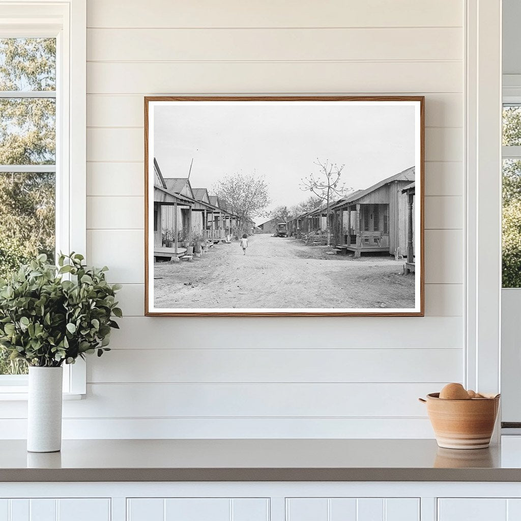 Mexican Quarter Houses in San Antonio Texas 1939