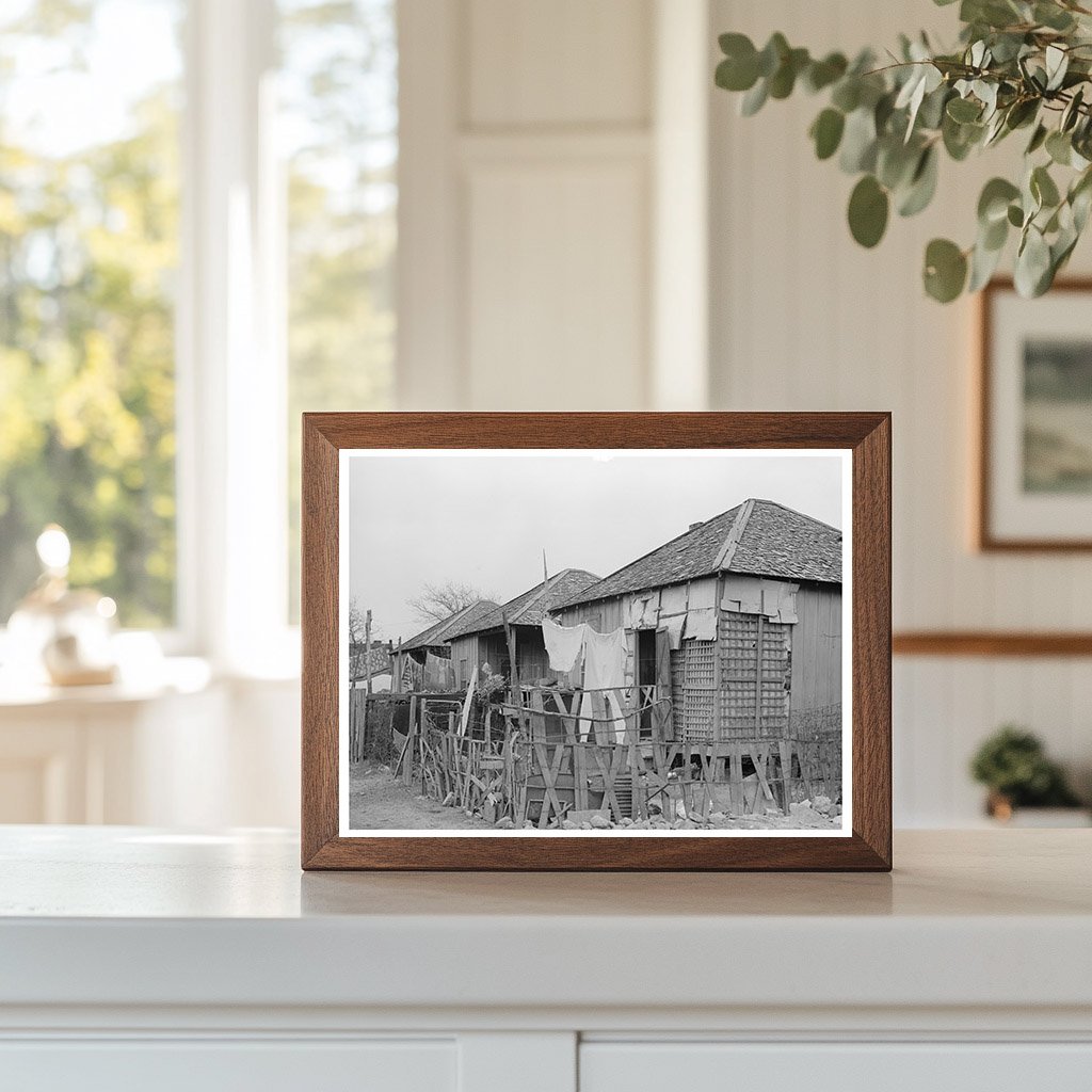 Vintage San Antonio Houses in Disrepair March 1939