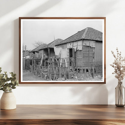 Vintage San Antonio Houses in Disrepair March 1939
