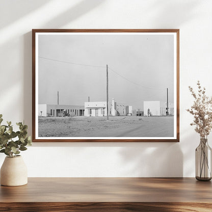 El Indio Texas Tourist Court 1939 Vintage Photo