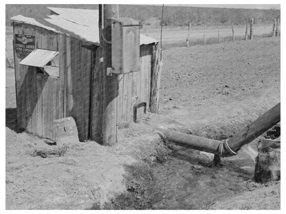 Irrigation System in La Pryor Texas March 1939