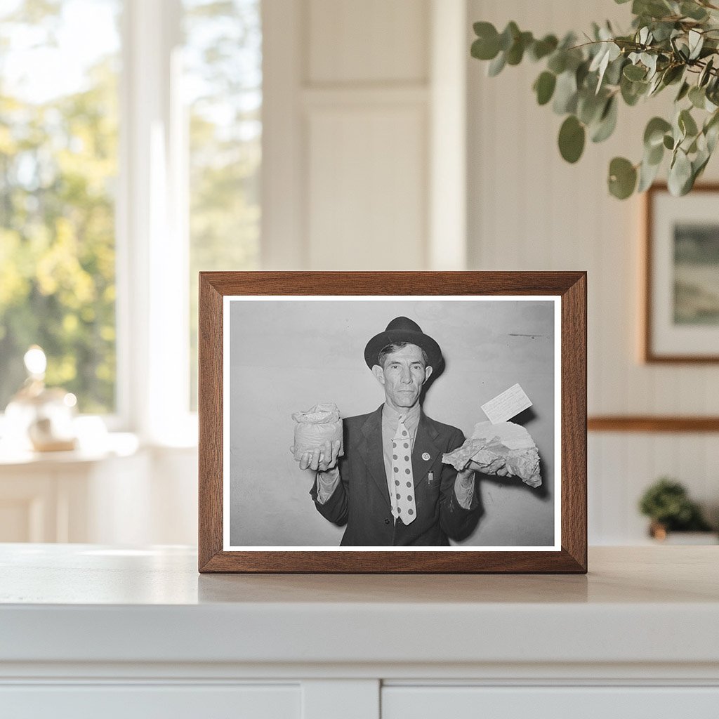 Labor Leader Presents Relief Supplies in San Antonio 1939