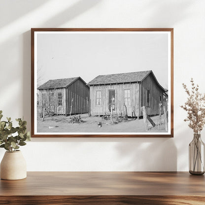 Mexican Houses in Crystal City Texas 1939