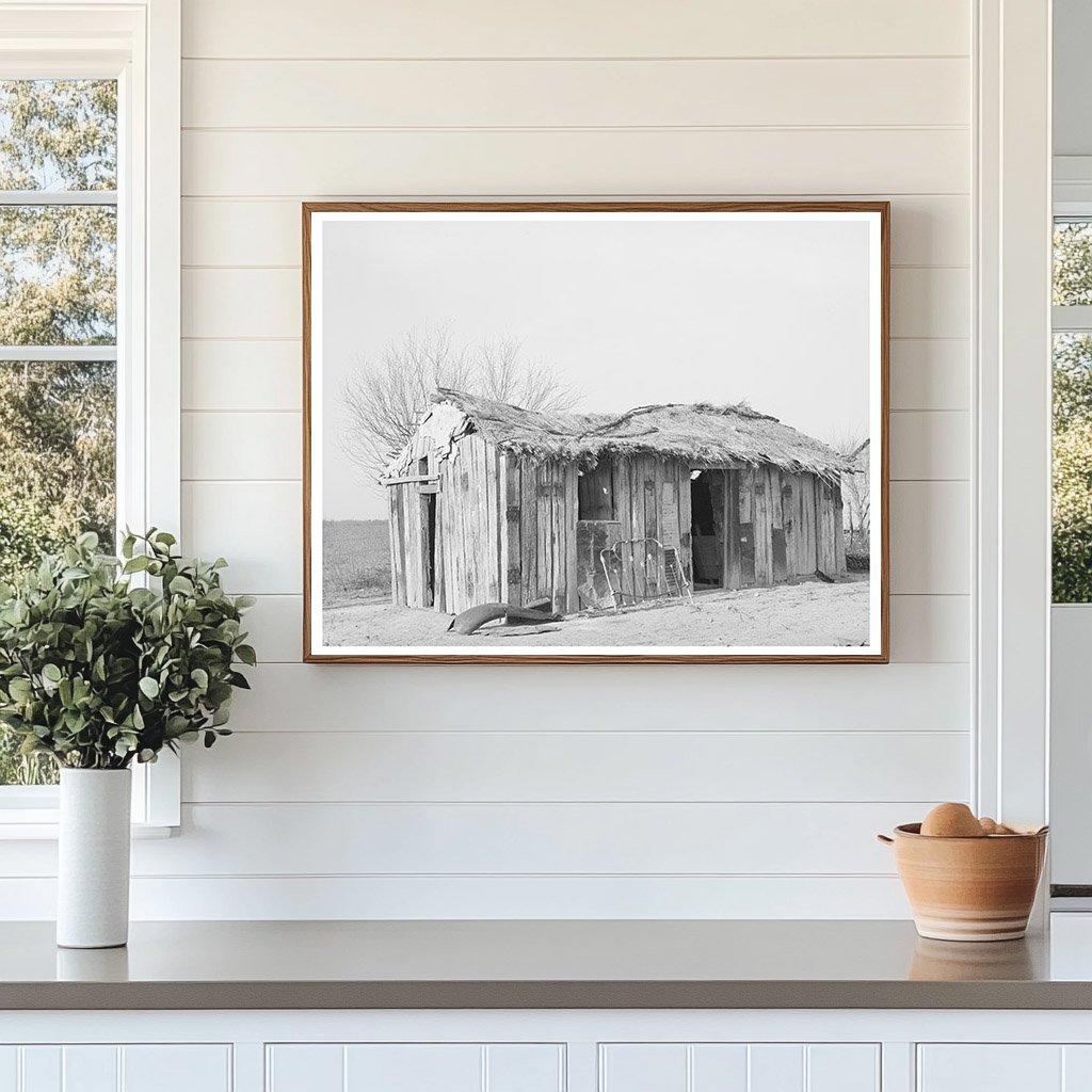 Vintage Living Quarters for Mexican Families Crystal City 1939