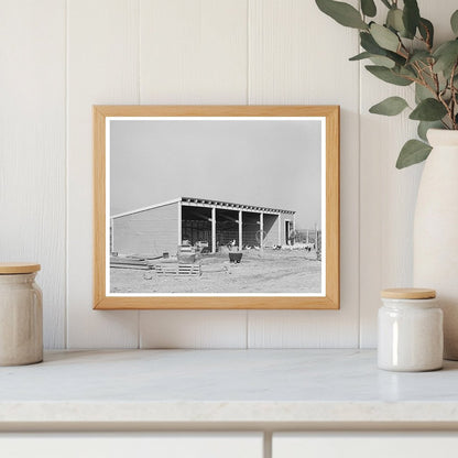 Vintage 1939 El Indio Texas Machine Shed and Chicken House