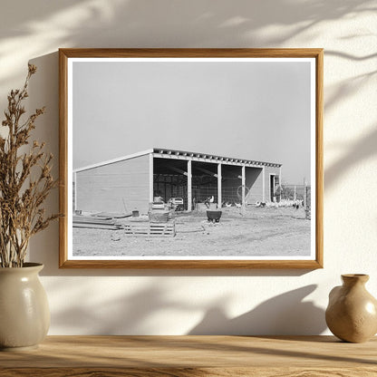 Vintage 1939 El Indio Texas Machine Shed and Chicken House