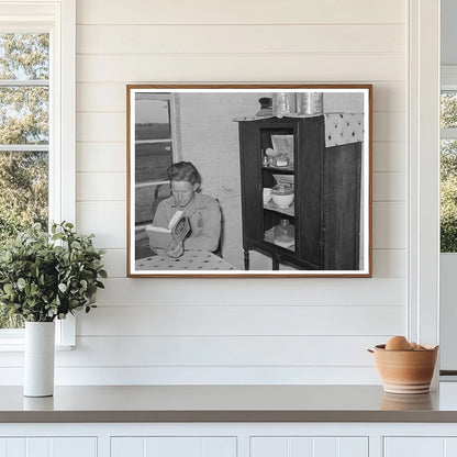 Vintage 1939 Photograph of Boy in El Indio Texas