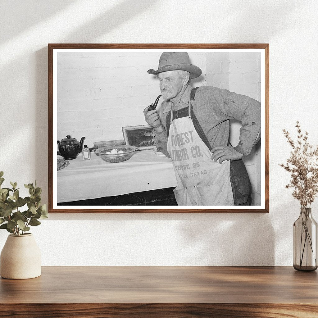 Ernest Milton in El Indio Texas March 1939 Vintage Photo