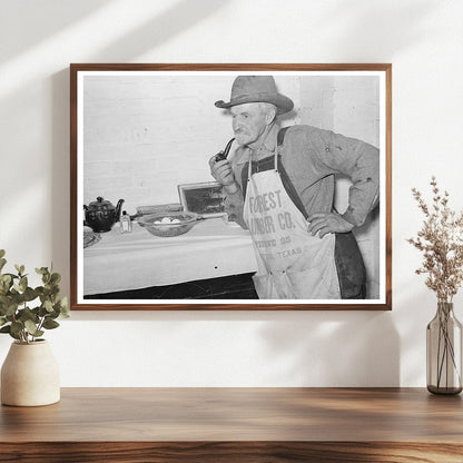 Ernest Milton in El Indio Texas March 1939 Vintage Photo