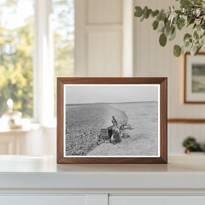 Tractor Plow Breaking Soil El Indio Texas 1939