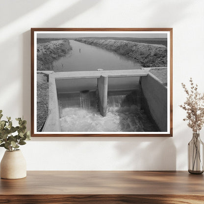 Irrigation Ditch Near Eagle Pass Texas March 1939