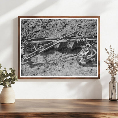 Disk Plow Breaking Virgin Sod El Indio Texas 1939