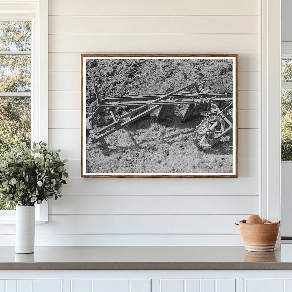 Disk Plow Breaking Virgin Sod El Indio Texas 1939