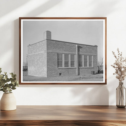 El Indio Texas Schoolhouse March 1939 Historical Image