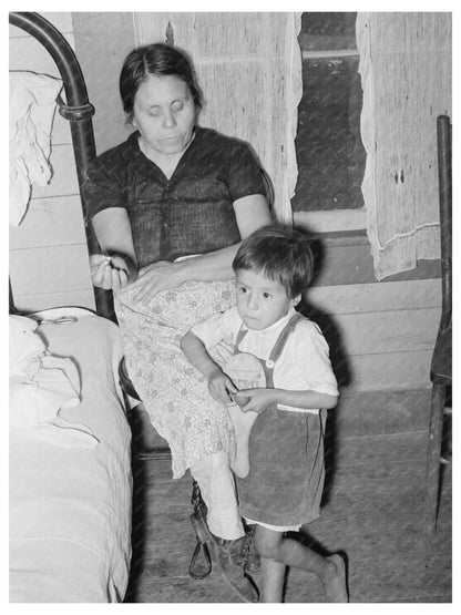 Mexican Mother and Child in San Antonio Texas 1939