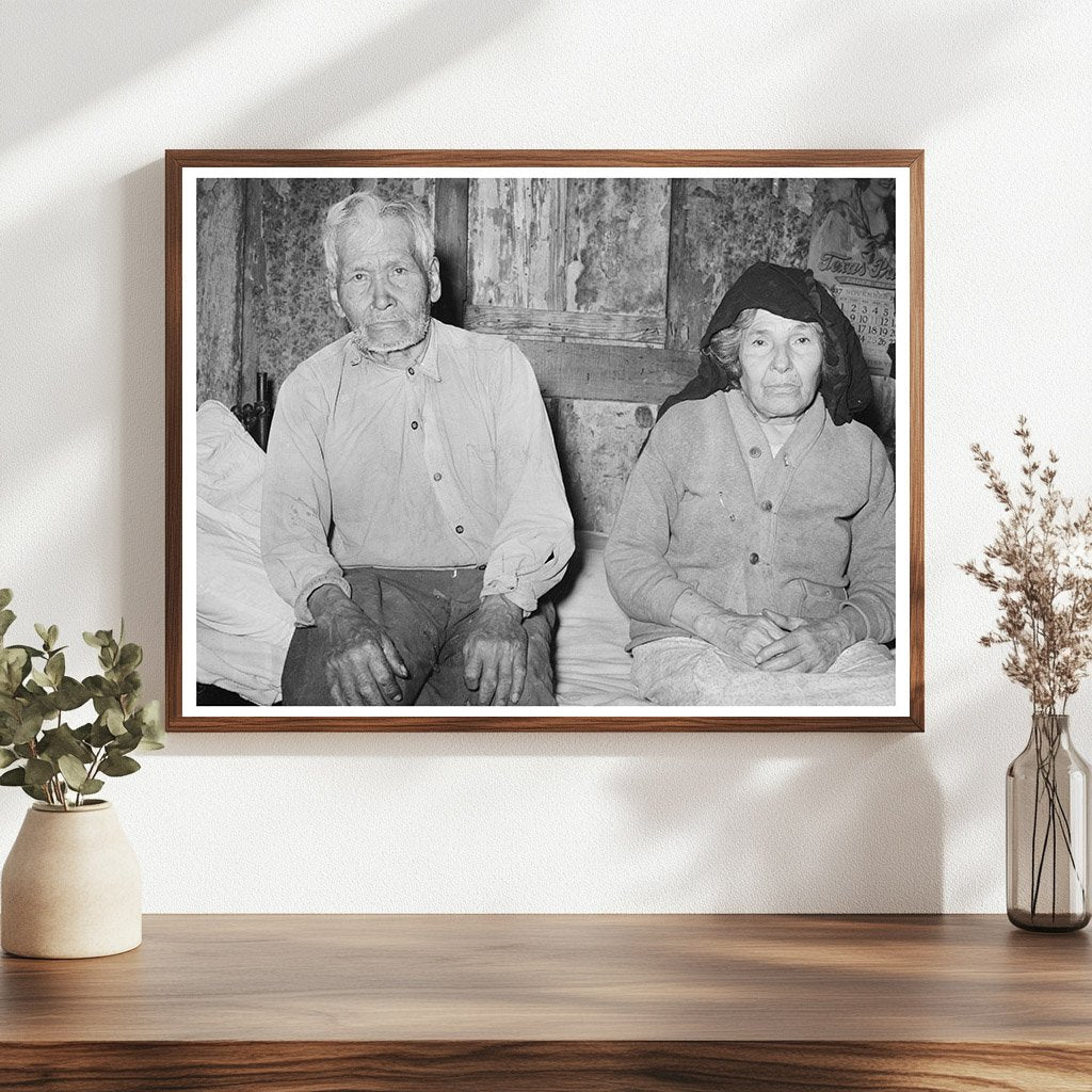 Mexican Couple in San Antonio Texas March 1939