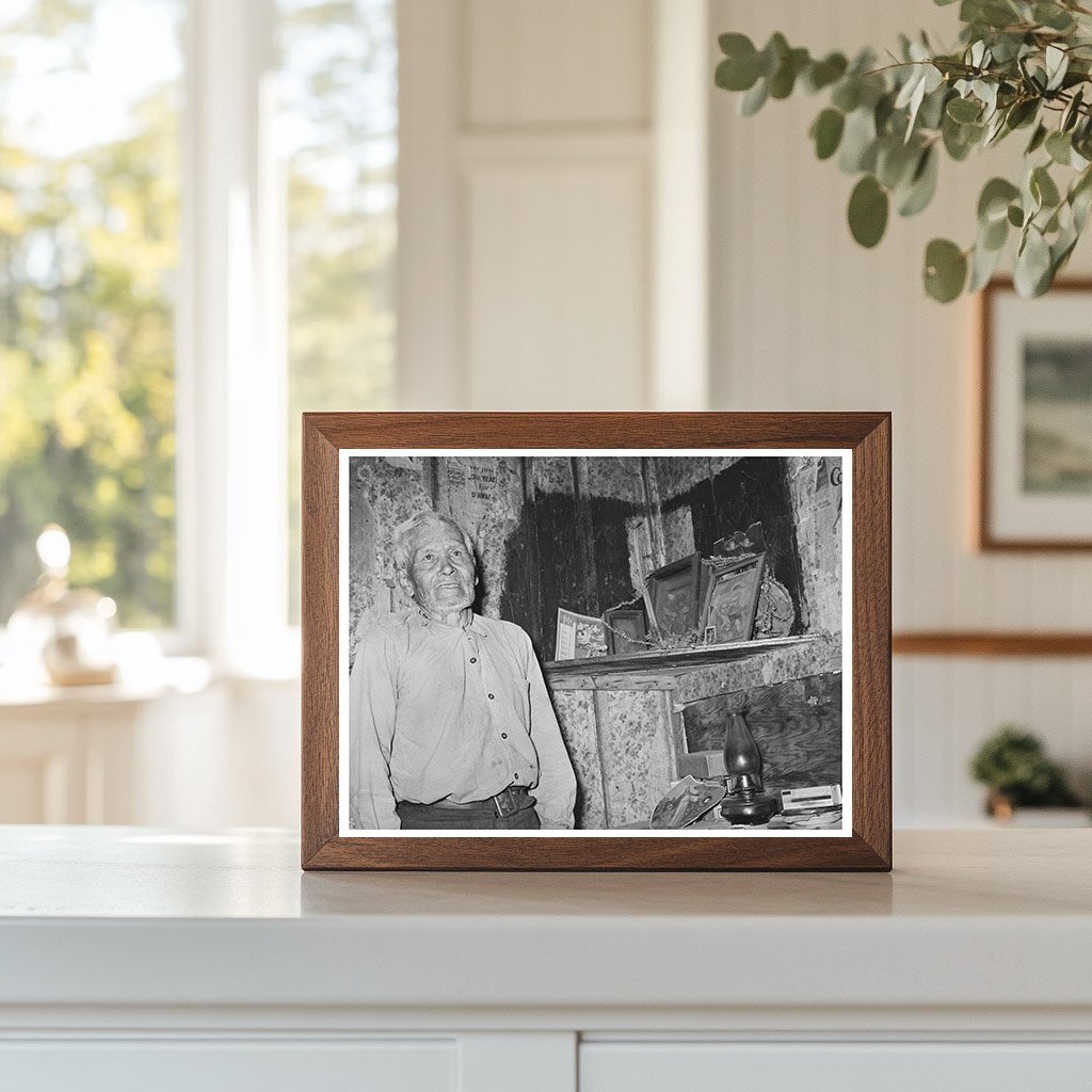 Mexican Man in San Antonio Living Room March 1939