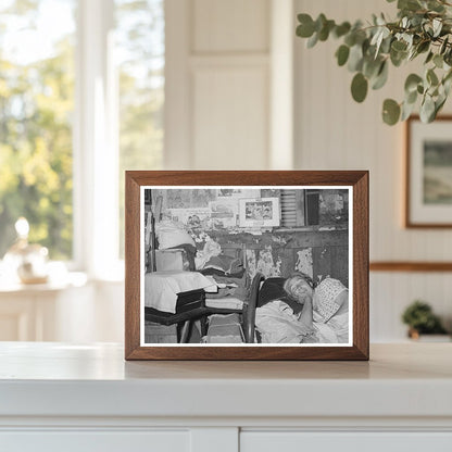 Mexican Woman at Home in San Antonio Texas 1939