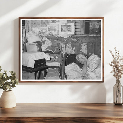 Mexican Woman at Home in San Antonio Texas 1939