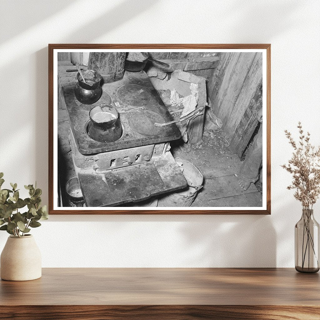 Vintage 1939 Stove in Mexican House San Antonio Texas