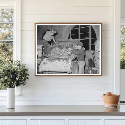 Vintage 1939 San Antonio Market Truck of Carrots and Onions