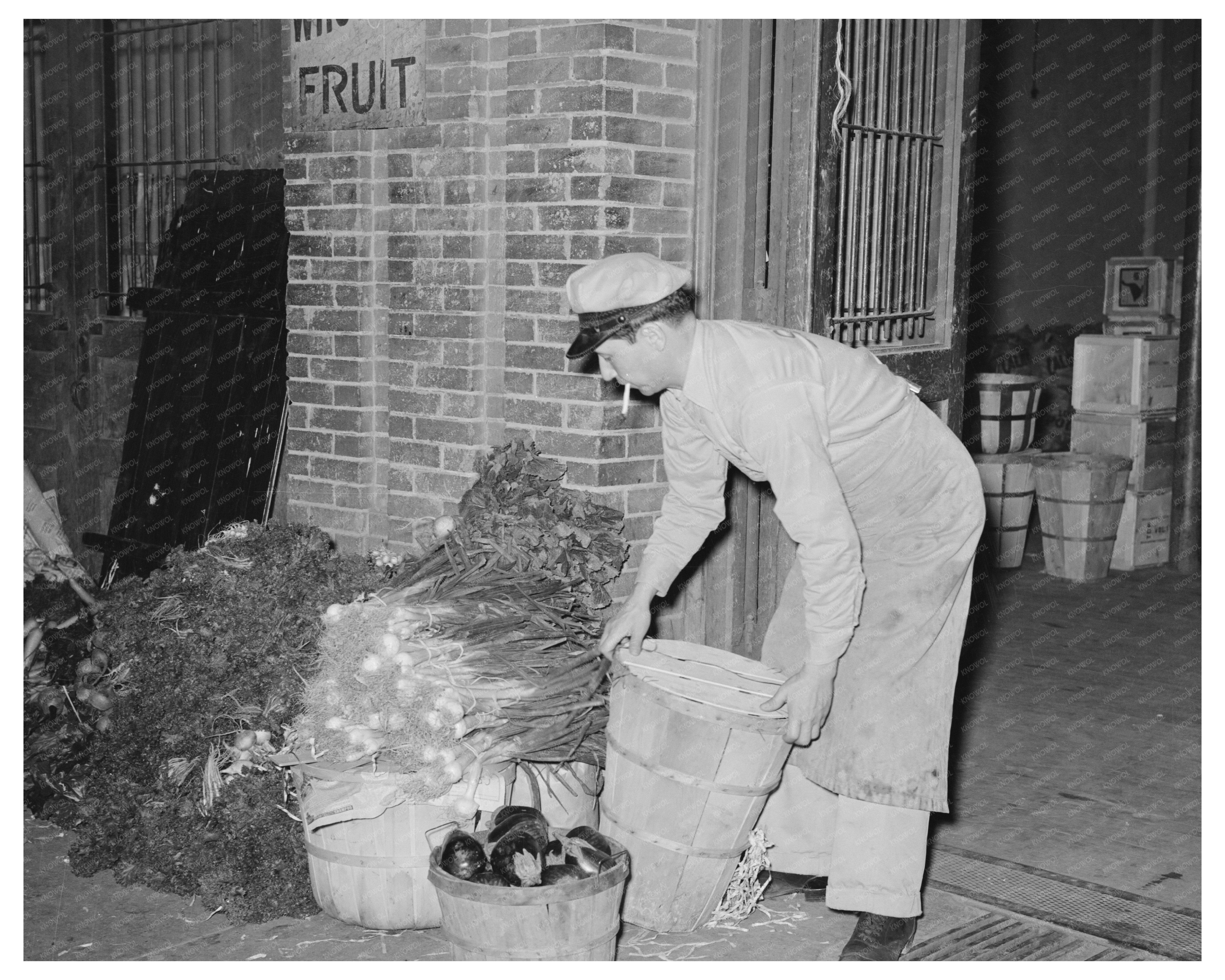 San Antonio Vegetable Market Operations March 1939