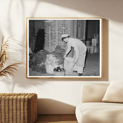 San Antonio Vegetable Market Operations March 1939