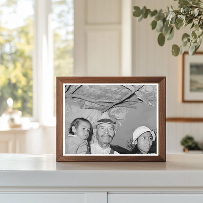 Mexican Family in San Antonio Home March 1939
