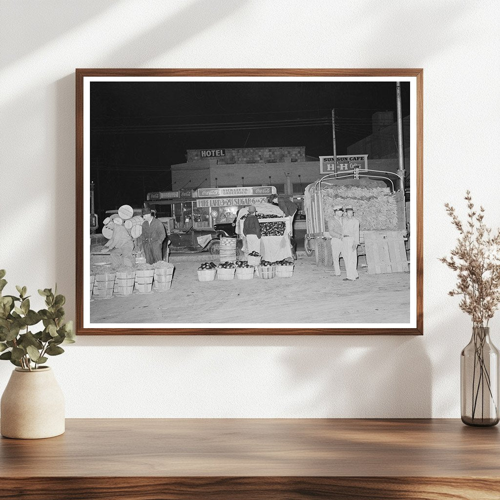 San Antonio Market Produce March 1939