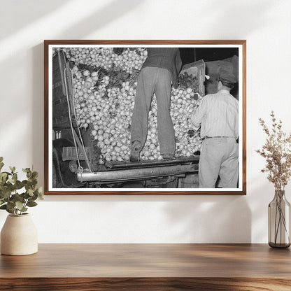 Vintage San Antonio Texas Vegetable Market March 1939