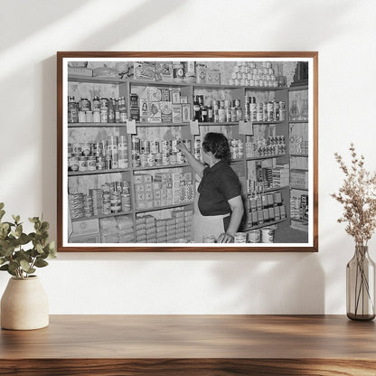 Vintage Grocery Store in San Antonio Texas 1939