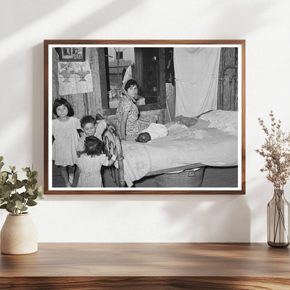 Vintage Mexican House Interior San Antonio Texas 1939