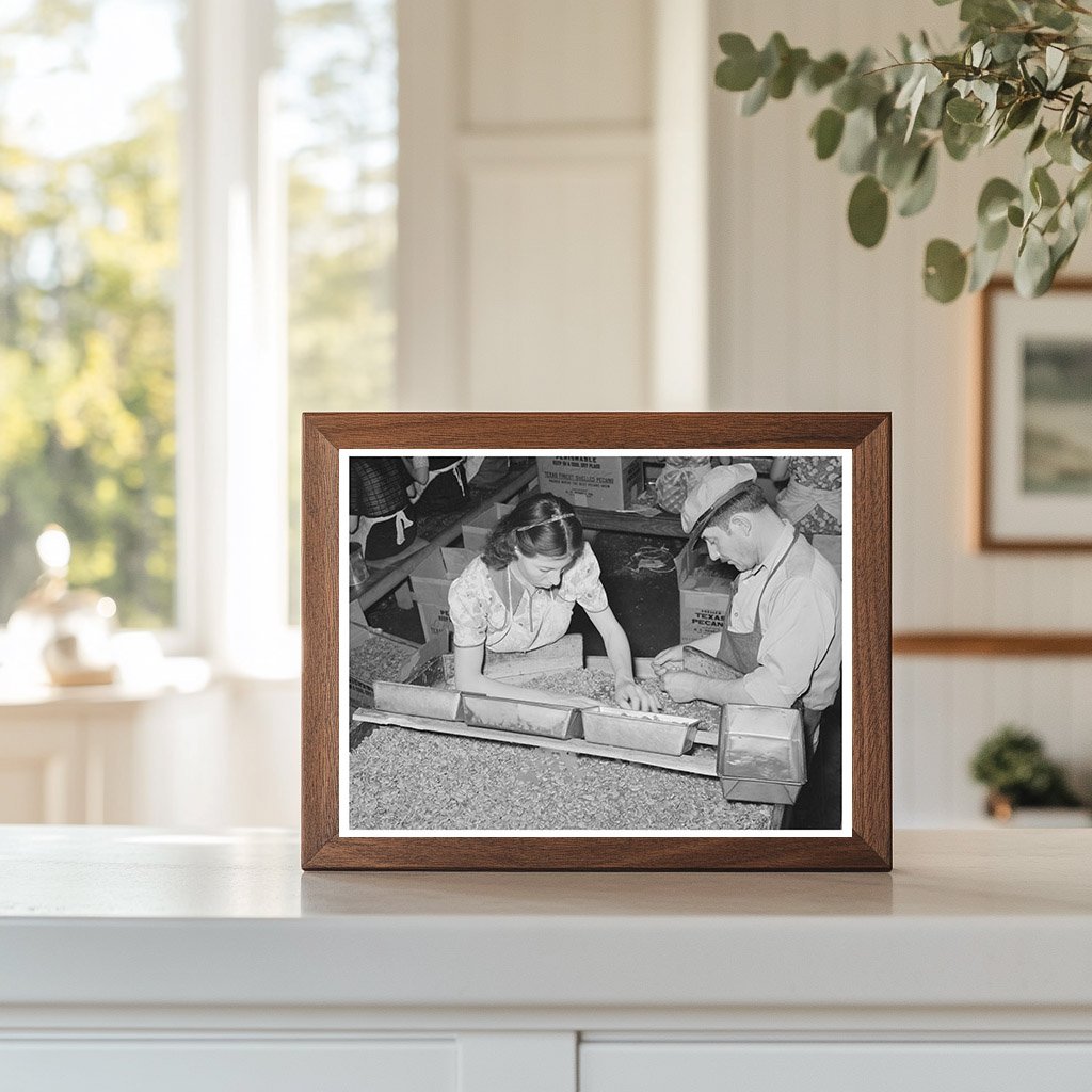 Pecan Shelling Plant Workers San Antonio 1939
