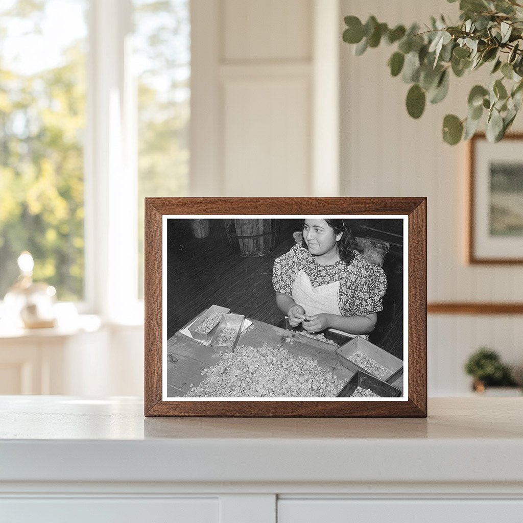 Pecan Shelling Plant Workers San Antonio Texas March 1939