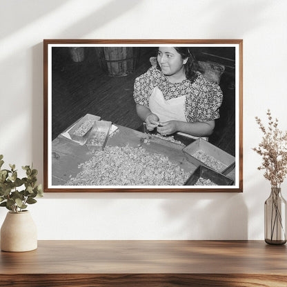 Pecan Shelling Plant Workers San Antonio Texas March 1939