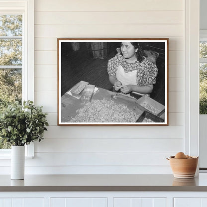 Pecan Shelling Plant Workers San Antonio Texas March 1939