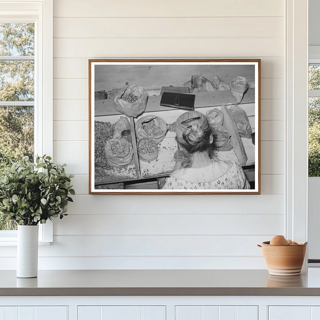 Pecan Shelling Workers in San Antonio Texas 1939